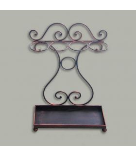 Porte-parapluies en fer forgé: modèle AFRIQUE.