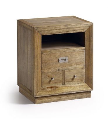 Table de chevet en bois : Collection MERPAI