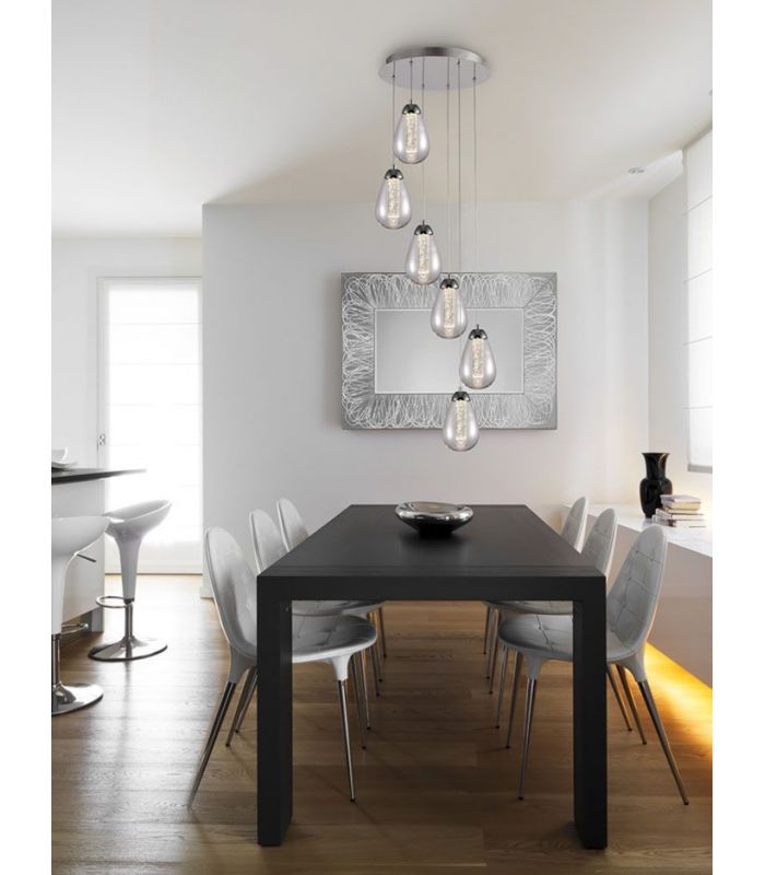 Lámpara Colgante de 5 Luces LED Colección TACCIA