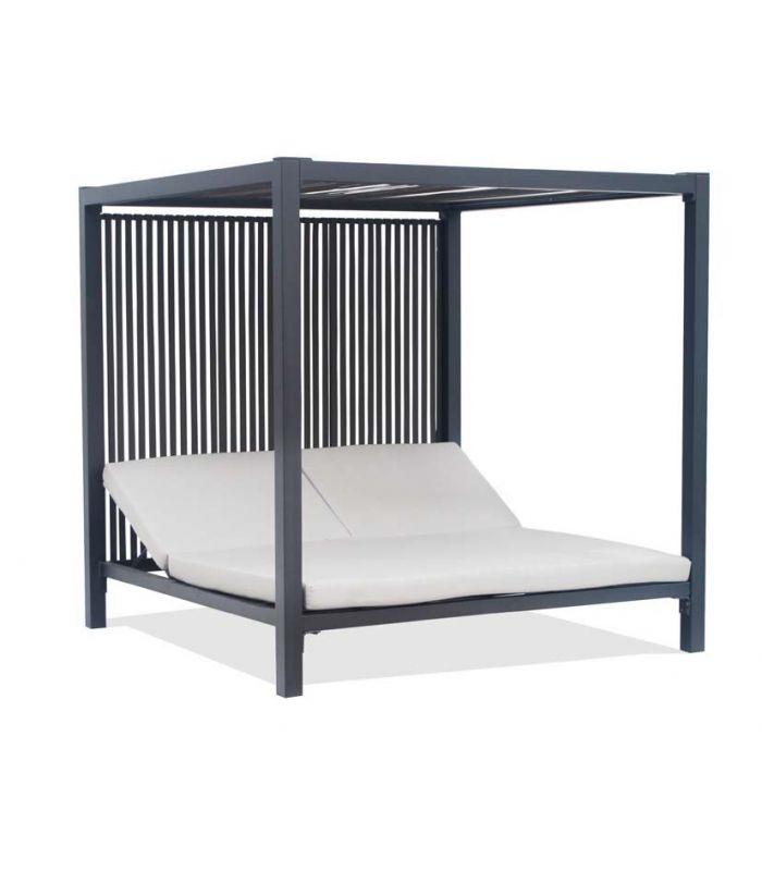 Daybed de aluminio para terraza y jardín Colección HORIZON