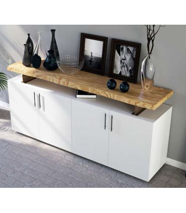 Meuble buffet Collection CONT avec des portes laquées
