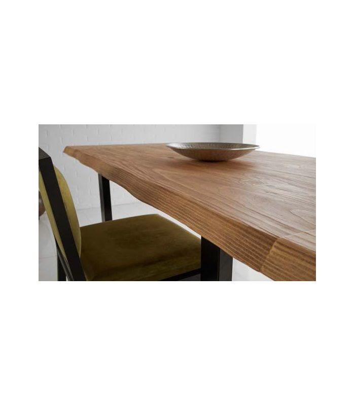 Mesa de comedor extensible de estilo industrial Colección HUNK