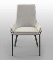 Chaise moderne blanche DIANE