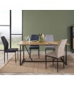 Lot de 4 chaises rembourrées ATHENAS