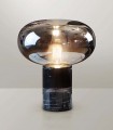 Lampe de chevet en marbre noir FUNGI
