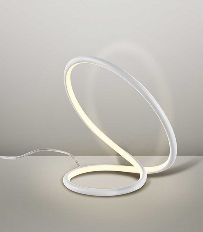 Lampe de chevet avec LED INFINITE Blanc