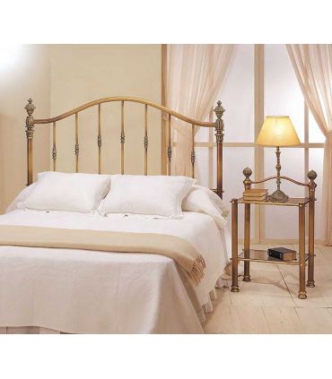 Tête de lit de style classique en laiton antique ROCAMADOUR
