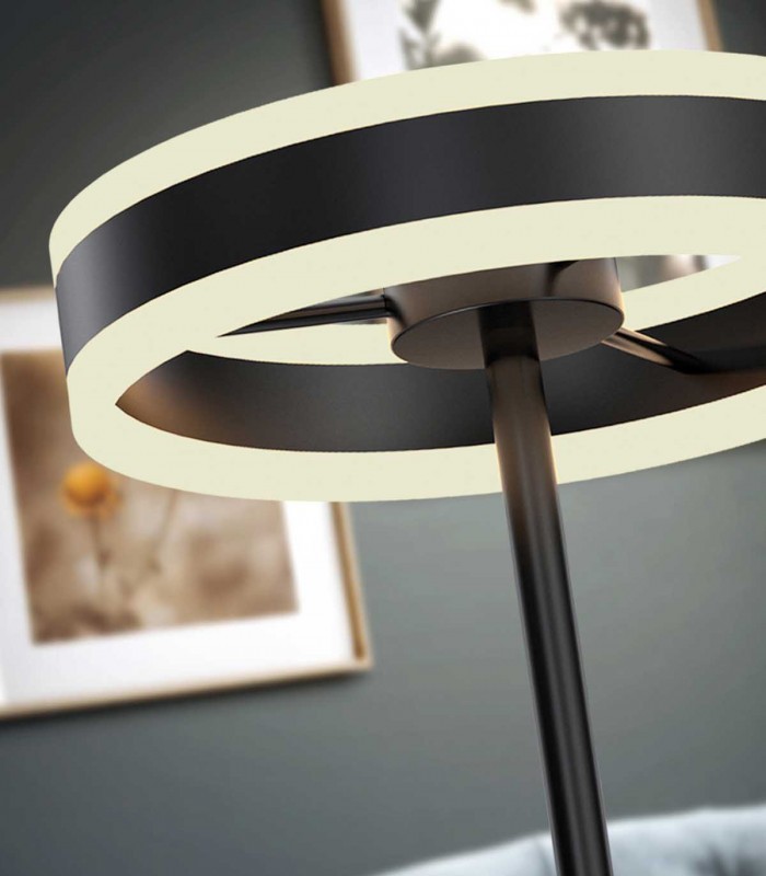 Lampe de chevet LED HELIA Noir