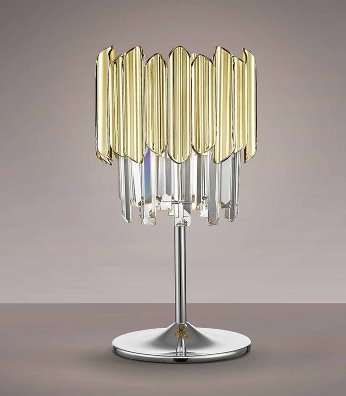Lampe de table design moderne TIARA Doré