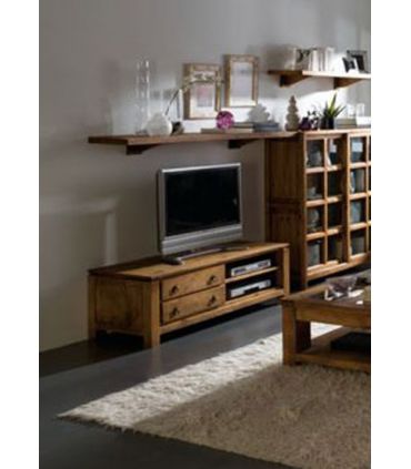 Tables TV en Bois Naturel : Collection MINSTER