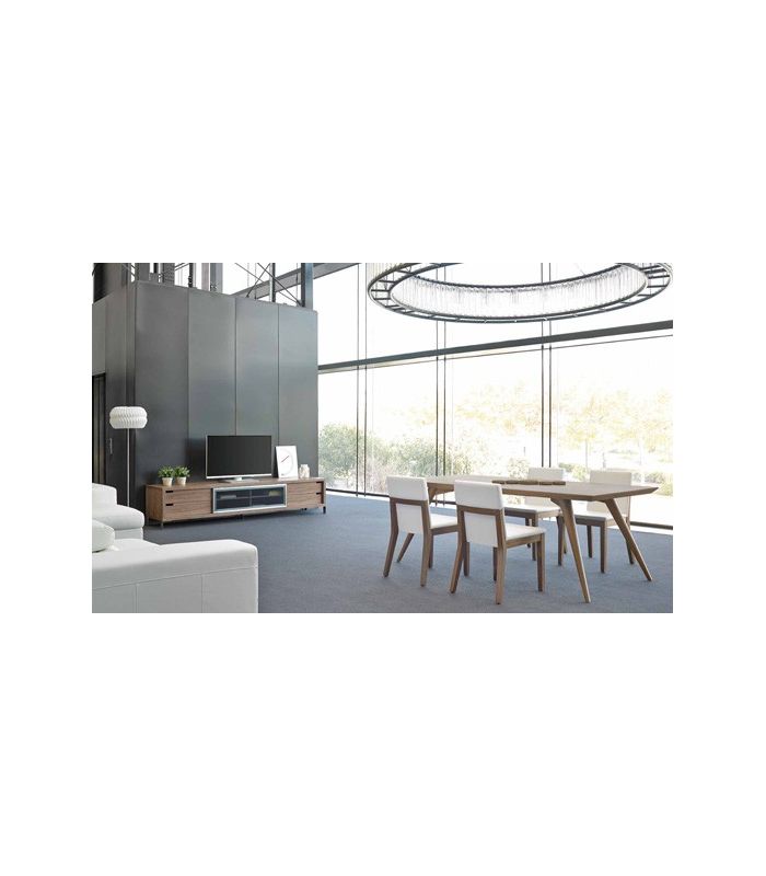 Mesas de TV de madera : Modelo HELSINKI Nogal
