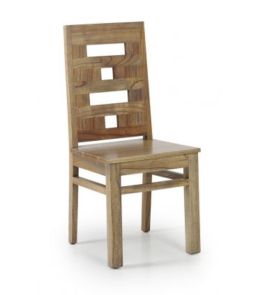 Chaise en bois : Collection MERAPI
