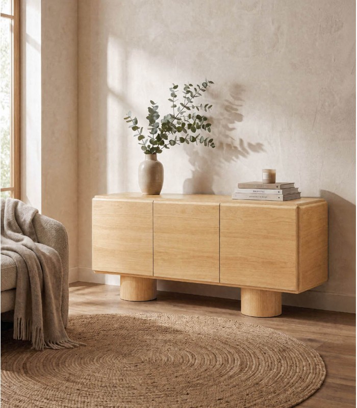 Mueble Aparador en Chapa de roble NANTES