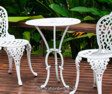 Les meilleures tables d’extérieur en fonte pour cet été !