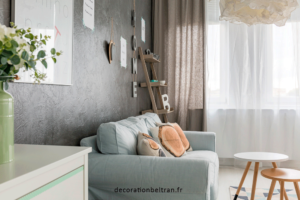 Un salon minimaliste